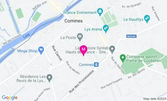 Localisation Dr Emmanuel Baudelet
