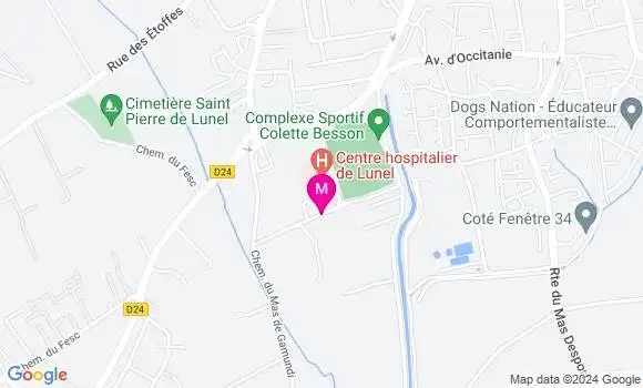 Localisation Dr Lisa Hacina