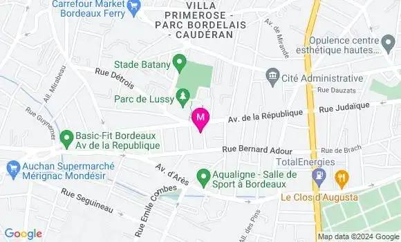 Localisation Dr Candice Debard