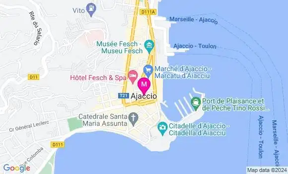 Localisation Dr Marc Franchini