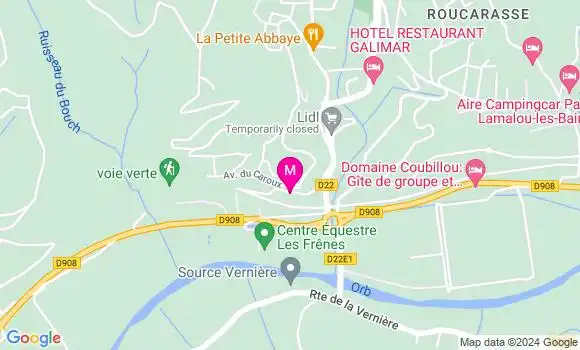Localisation Dr Serge Pariente
