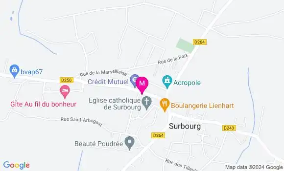 Localisation Dr Amandine Leitner