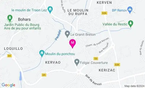 Localisation Dr Gauthier Bouard