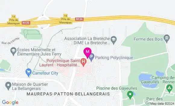 Localisation Dr Antoine Noel