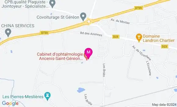 Localisation Dr Quentin Lefebvre