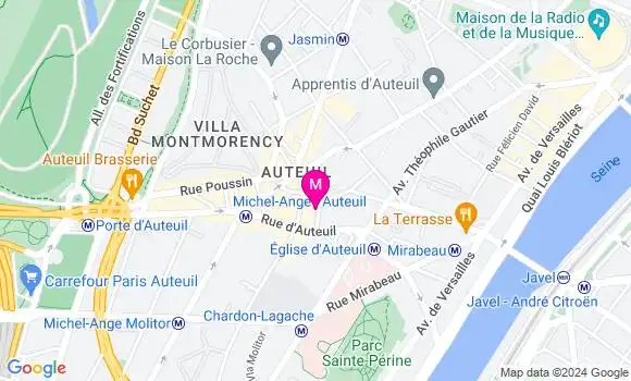 Localisation Dr Ombeline De Vergnes