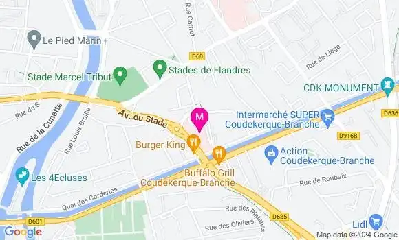 Localisation Dr Aurore Woussen