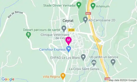 Localisation Dr Renaud Aguado