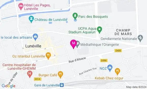 Localisation Dr Chloé Labroche