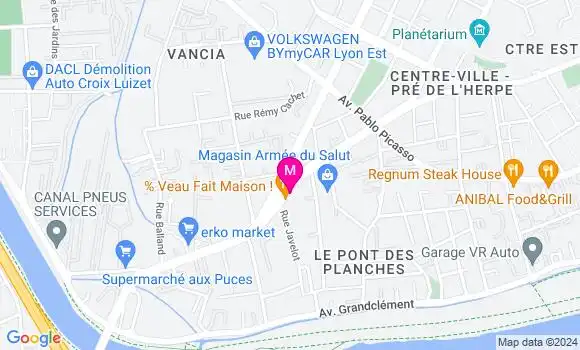 Localisation Dr Florence Bernard