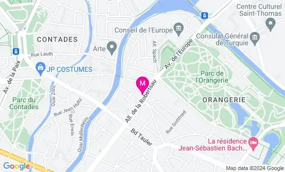 Localisation Dr Emeline Hubsch