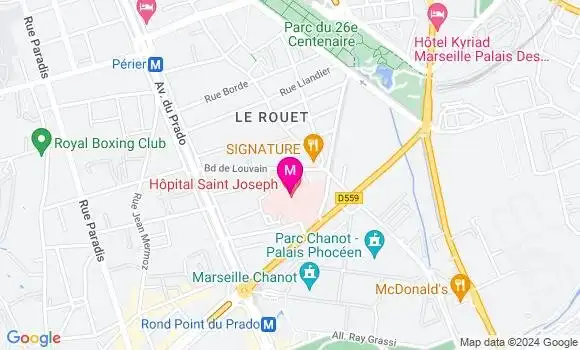 Localisation Dr Victoire Ducam