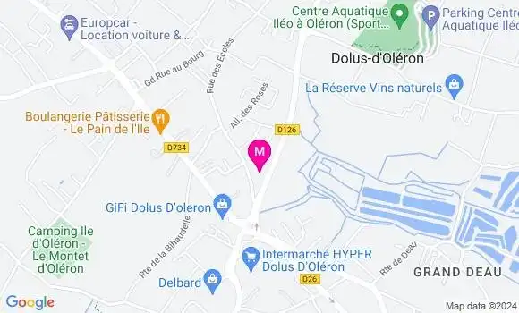 Localisation Dr Christophe Hottya Chelle