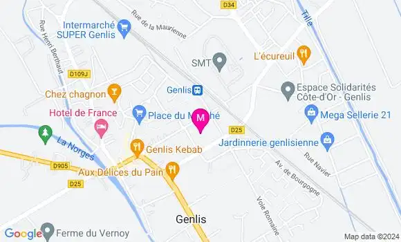 Localisation Dr Jocelyn Collard