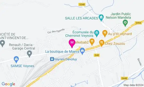 Localisation Dr Olivier Halbeher