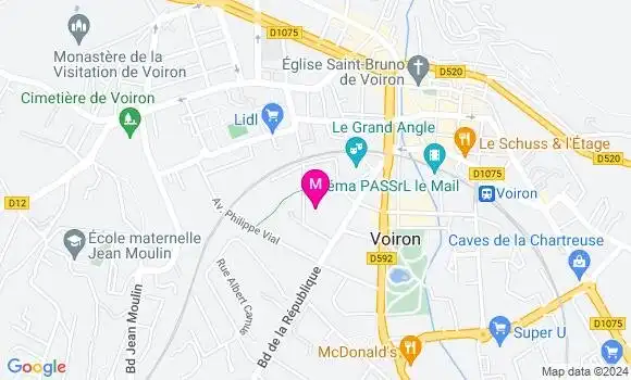 Localisation Dr Gabriel Raybaud