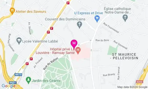 Localisation Dr Jean Wattelet