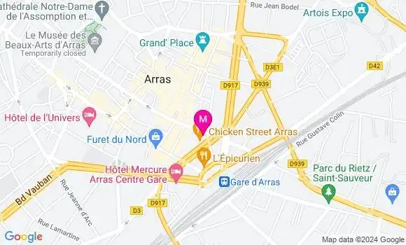 Localisation Dr Raphael Dagniaux