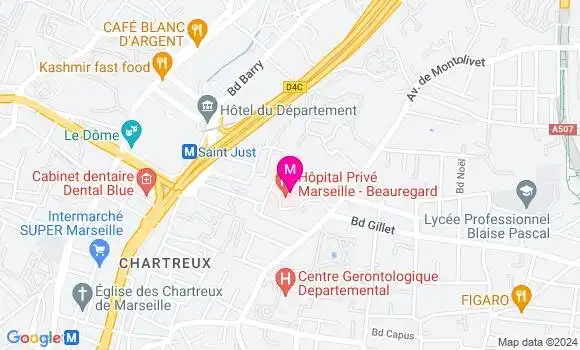 Localisation Dr Nicolas Serratrice