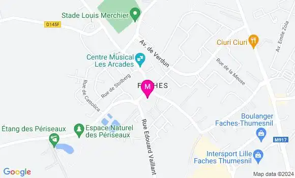 Localisation Dr Agathe Varin