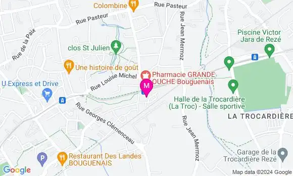 Localisation Dr Lucie Tourneux