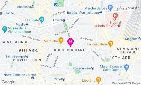 Localisation Dr Laure Pages