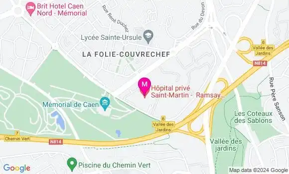 Localisation Dr Charles Pouilloux