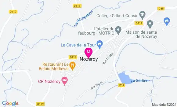 Localisation Dr Mathieu Longet