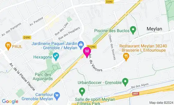 Localisation Dr Estelle Delaye