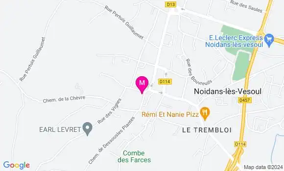 Localisation Dr Prudence Gewinner
