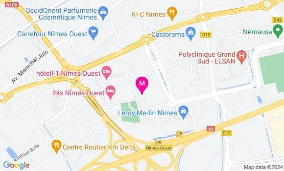 Localisation Dr Ahmed Haoui