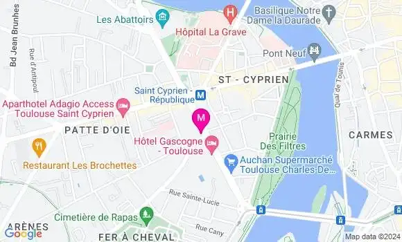 Localisation Dr Romain Chavinas
