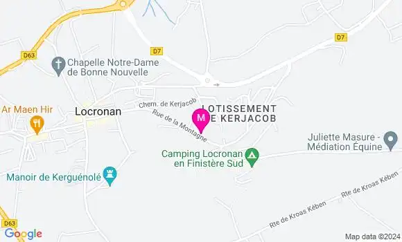 Localisation Dr Claire Chapalain