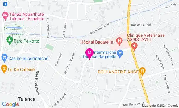 Localisation Dr Alexandra Benoit