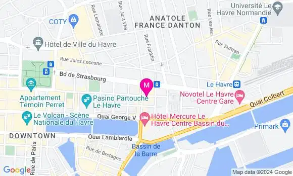 Localisation Dr Aurélien Le Joncour