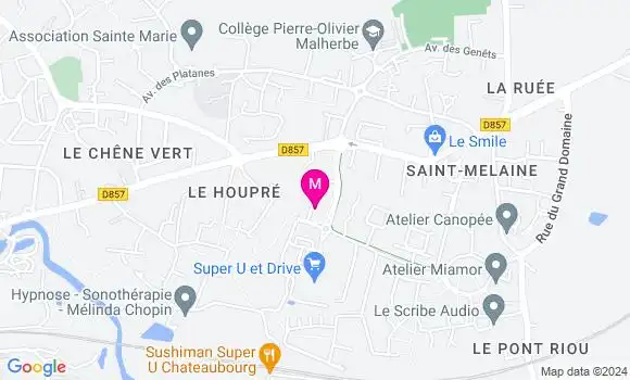 Localisation Dr Marion Chatel