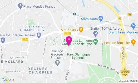 Localisation Dr Barbara Bouchut
