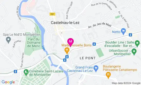 Localisation Dr Laure Sales