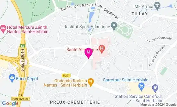 Localisation Dr Marie Leteve