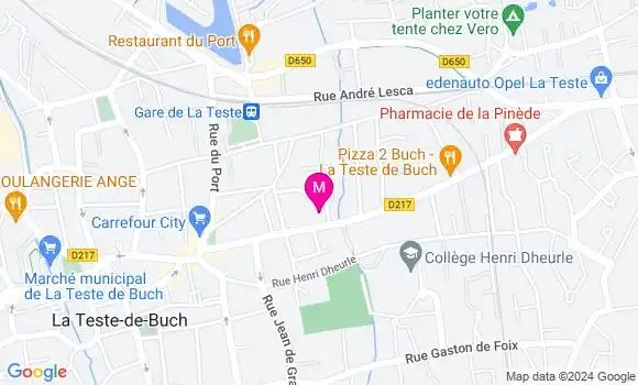 Localisation Dr Alexandra Daubert
