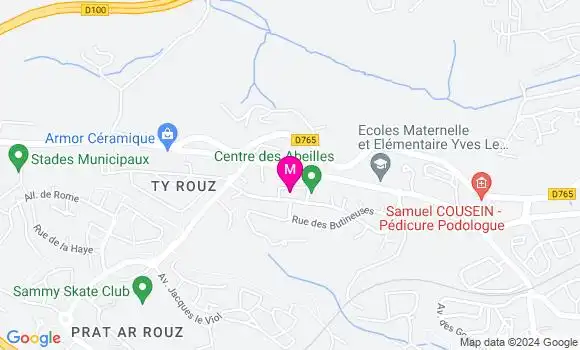Localisation Dr Guillaume Le Gall