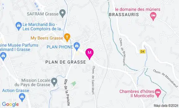 Localisation Dr Clémence Grier