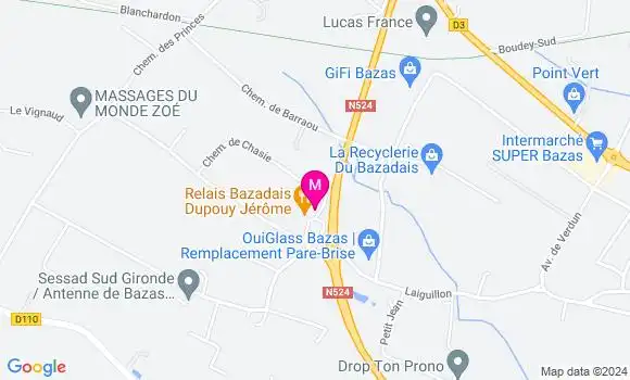 Localisation Dr Chléo Dubreucq