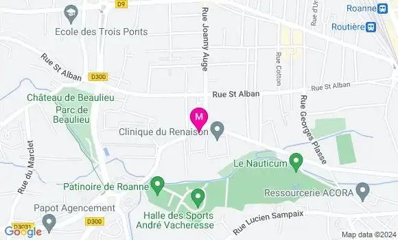 Localisation Dr Charles Lambert