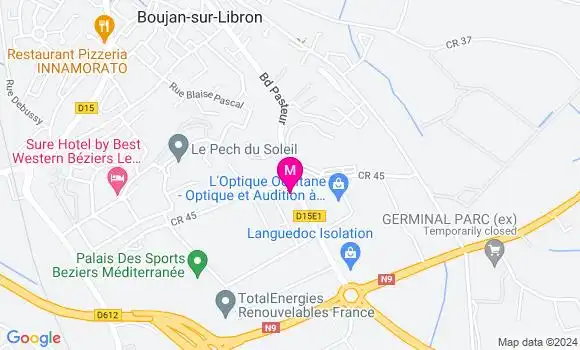Localisation Dr Lisa Meiser