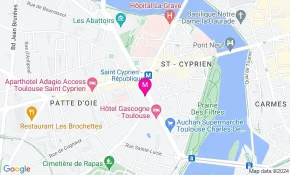 Localisation Dr Marion Laurens