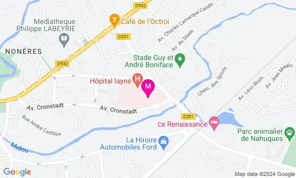 Localisation Dr Michel Thibaud