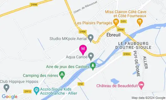 Localisation Dr Lisa Vauche