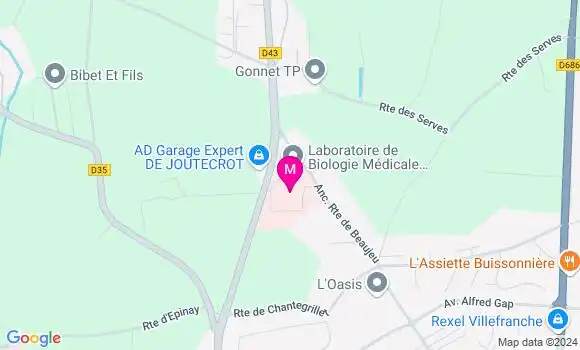 Localisation Dr Sophie Tisné Versailles