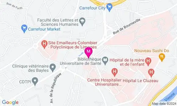 Localisation Dr Sebastien Caudron
